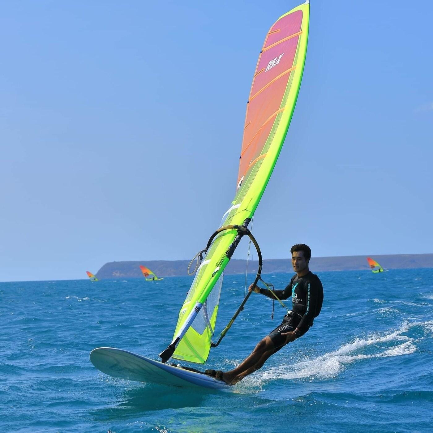 본문 이미지 - 도쿄 올림픽 요트 RS:X급에 출전하는 조원우. (대한요트협회 제공) ⓒ 뉴스1