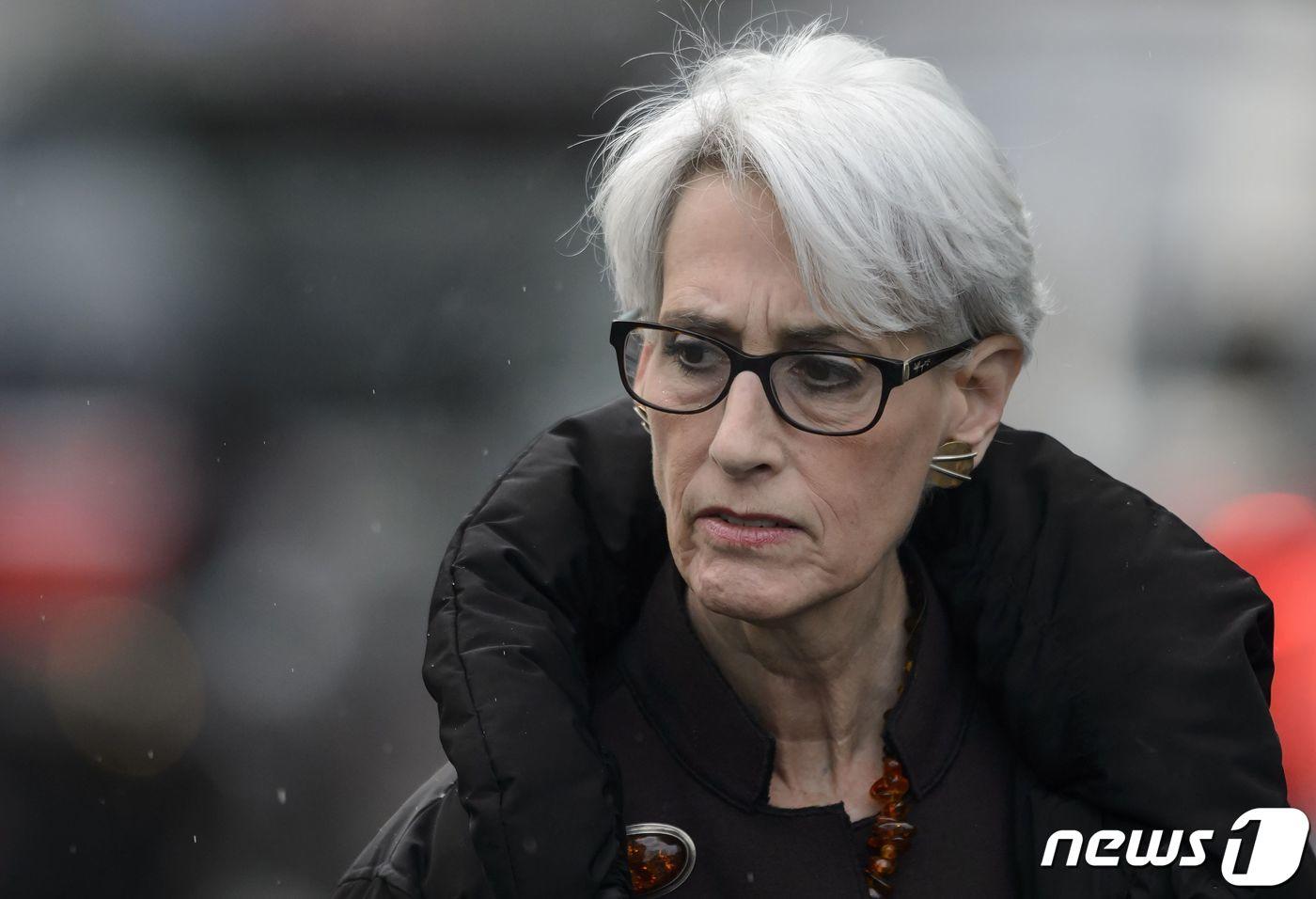 본문 이미지 - 웬디 셔먼 미 국무부 부장관의 모습. ⓒ AFP=뉴스1