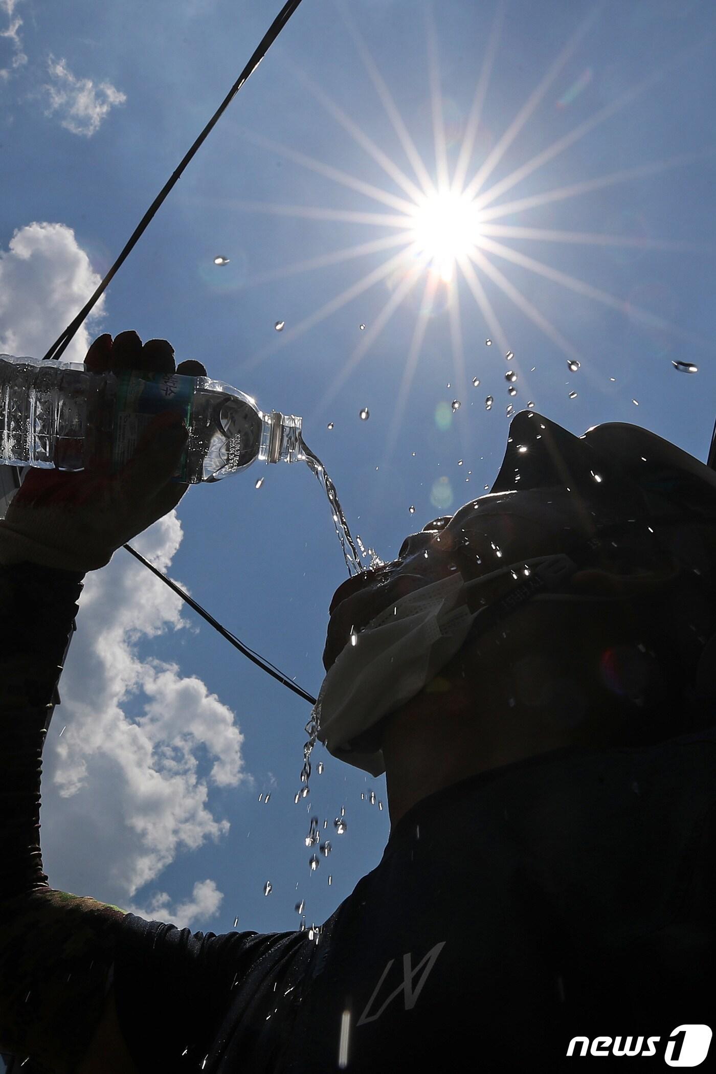 본문 이미지 - 29일 대전과 충남의 낮 기온이 35도를 넘는 불볕 더위가 6일째 계속됐다. /뉴스1 ⓒ News1 조태형 기자