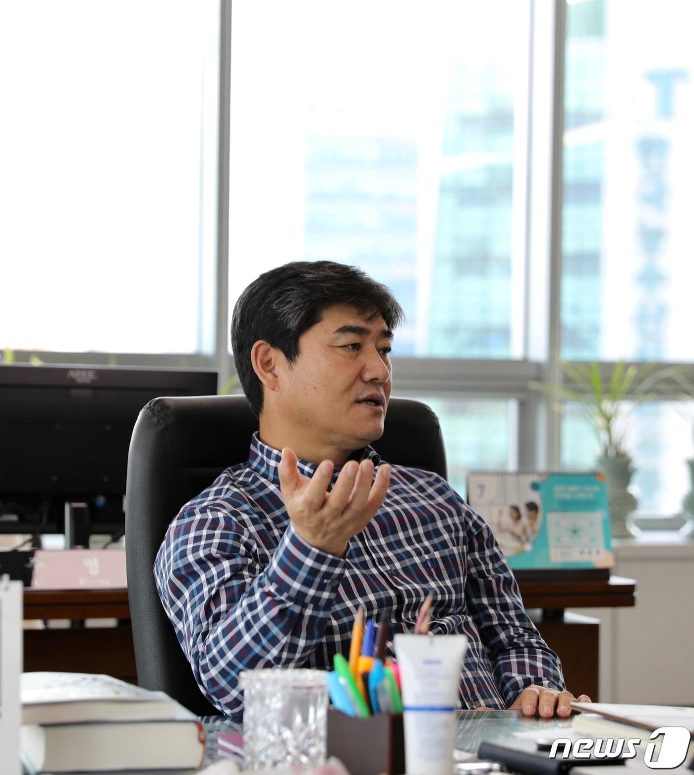 본문 이미지 - 주명현 사립학교교직원연금공단 이사장 ⓒ 뉴스1