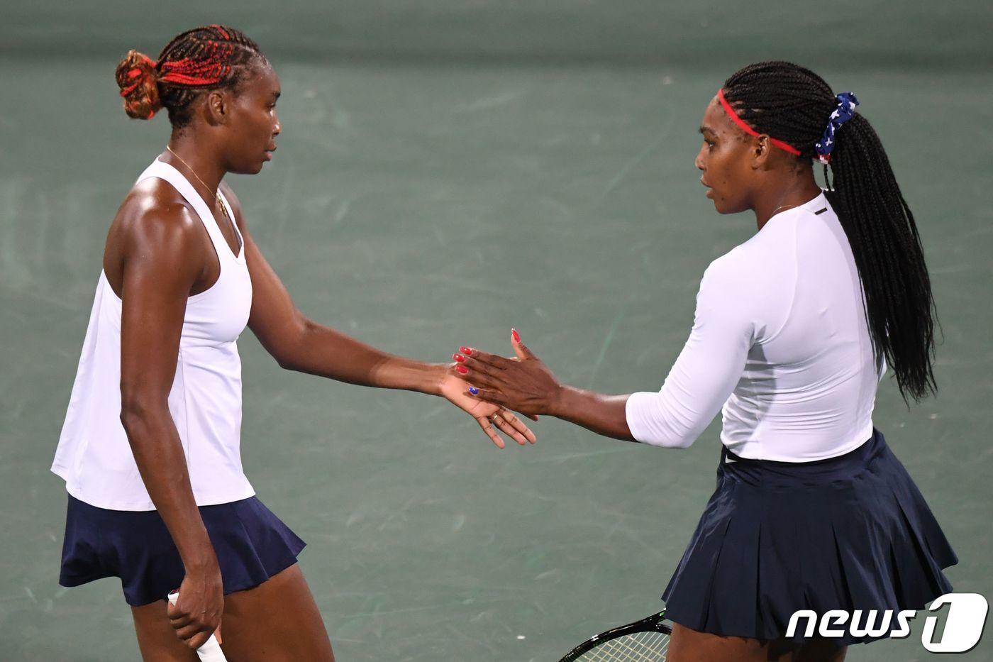 미국 테니스대표팀은 윌리엄스 자매 없이 올림픽에 참가한다. ⓒ AFP=뉴스1