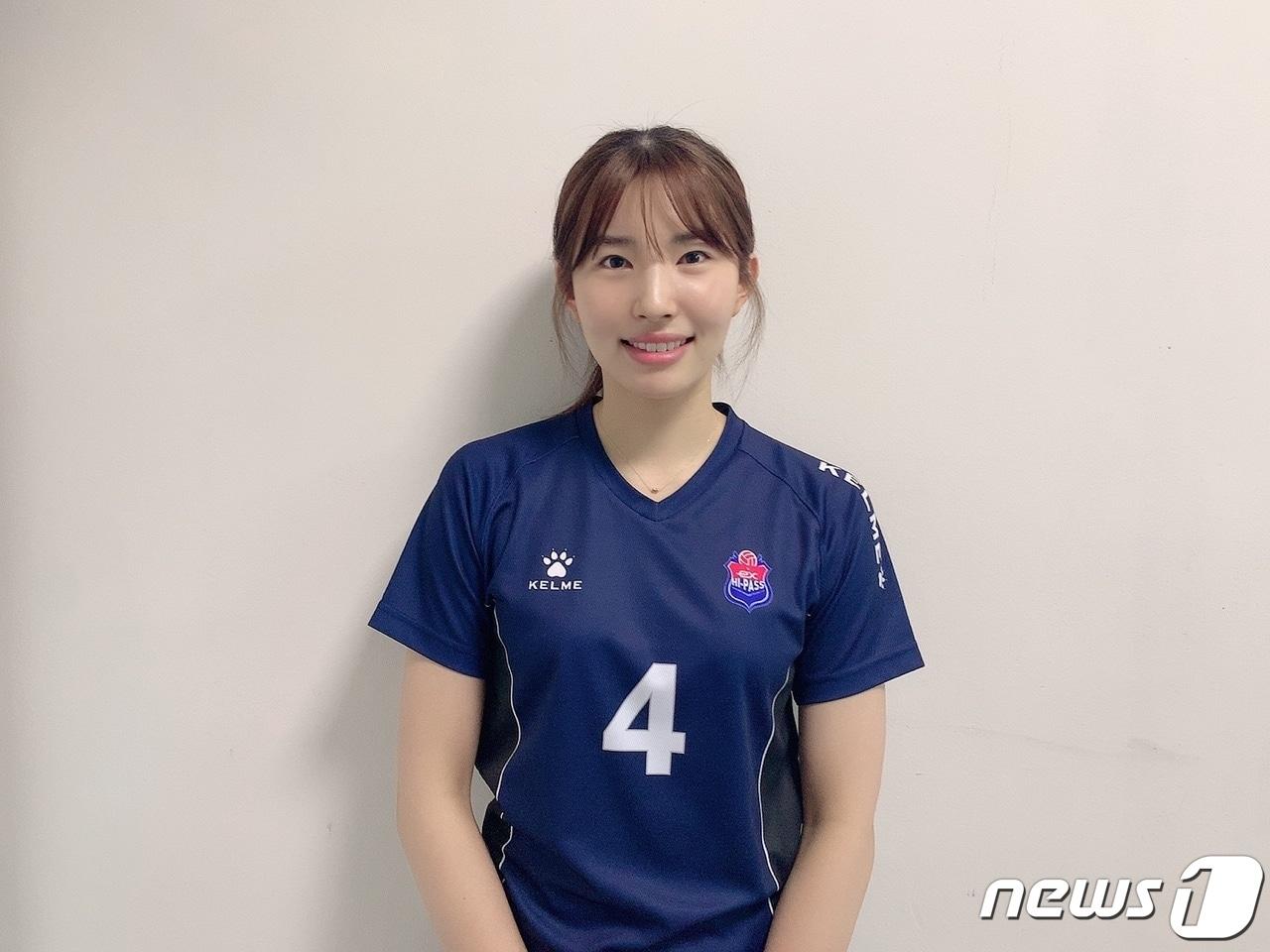 본문 이미지 - 도로공사 레프트 전새얀. ⓒ 뉴스1