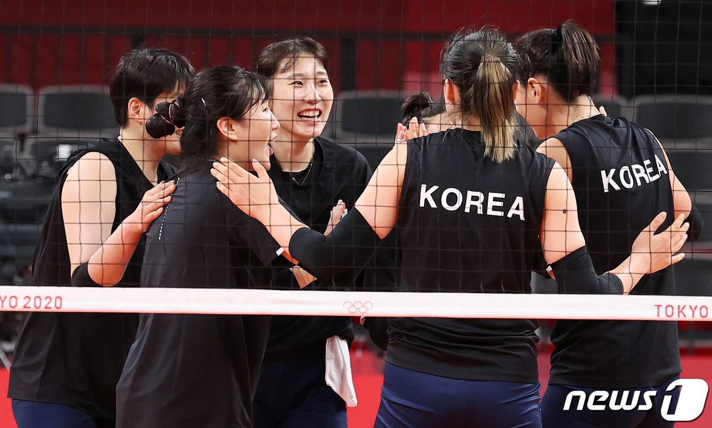 대한민국 여자배구대표팀 박정아 ./뉴스1 ⓒ News1 이재명 기자