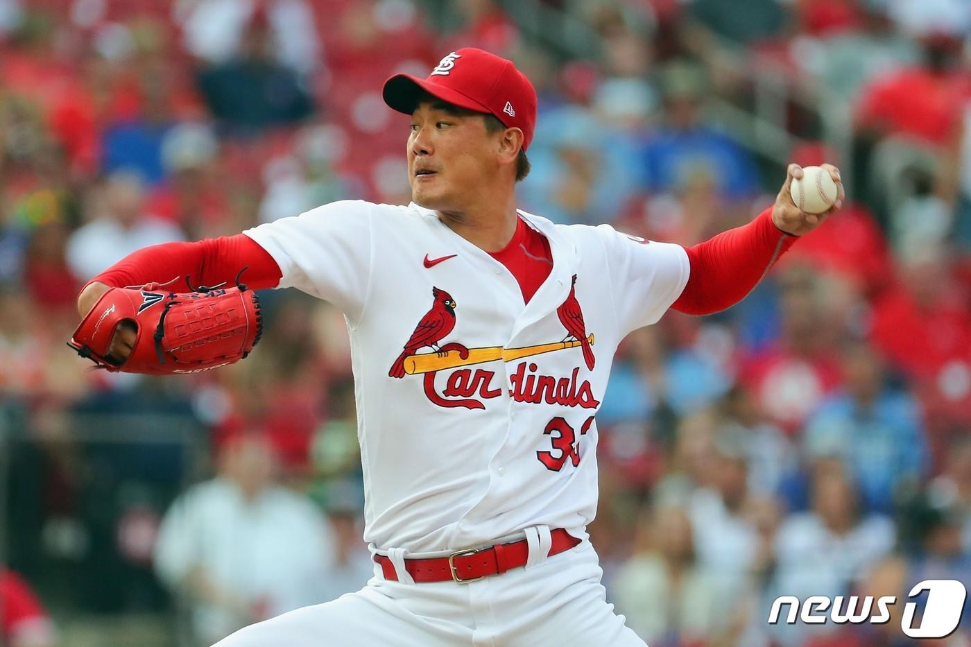 메이저리그에서 FA 자격을 얻은 김광현. ⓒ AFP=뉴스1 