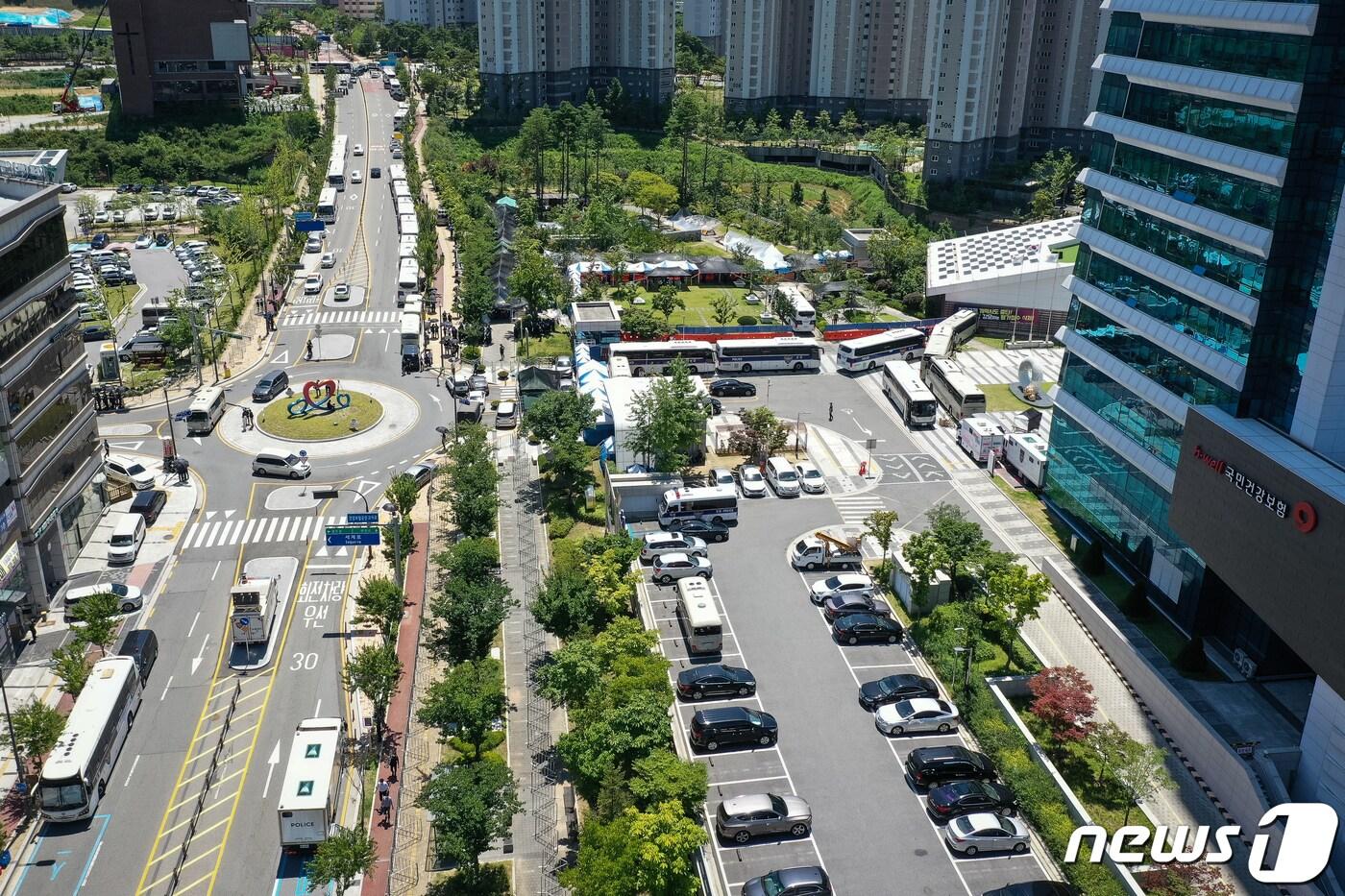 강원 원주시 건강보험공단본부 2021.7.23/뉴스1 ⓒ News1 유승관 기자
