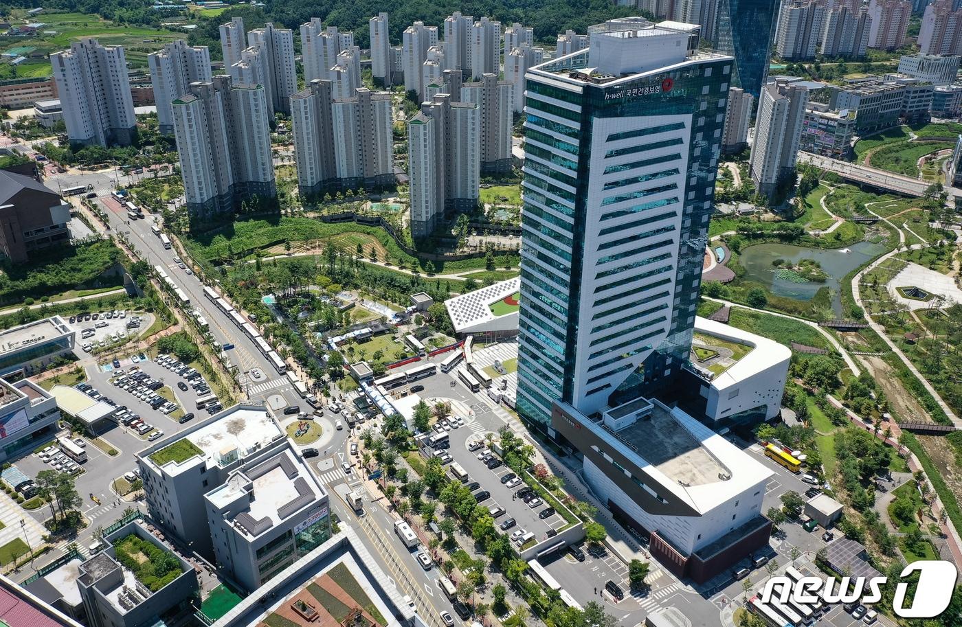 강원 원주시 국민건강보험공단 본부. /뉴스1 ⓒ News1 유승관 기자