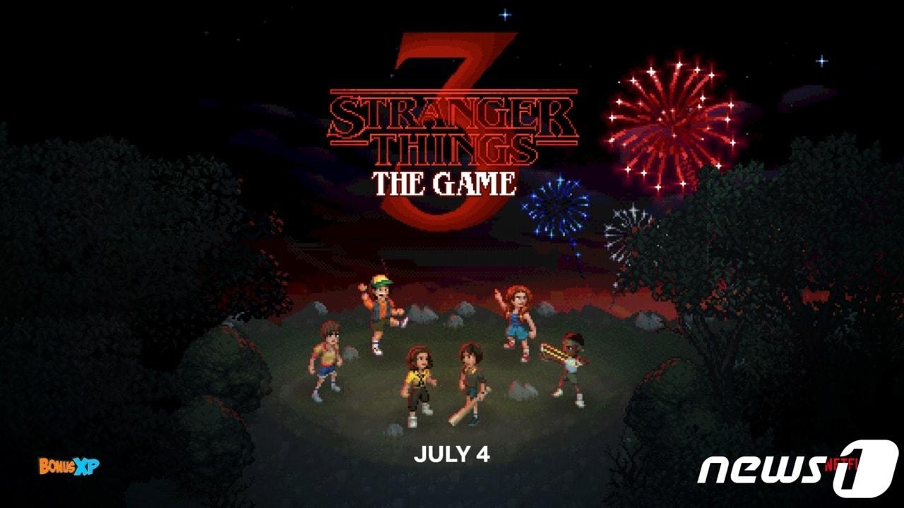 본문 이미지 - 넷플릭스가 게임 시장에 대한 본격적인 진출을 예고했다. 지난 2019년 '기묘한 이야기' 시즌3와 함께 공개된 게임 이미지. (넷플릭스 제공) ⓒ 뉴스1