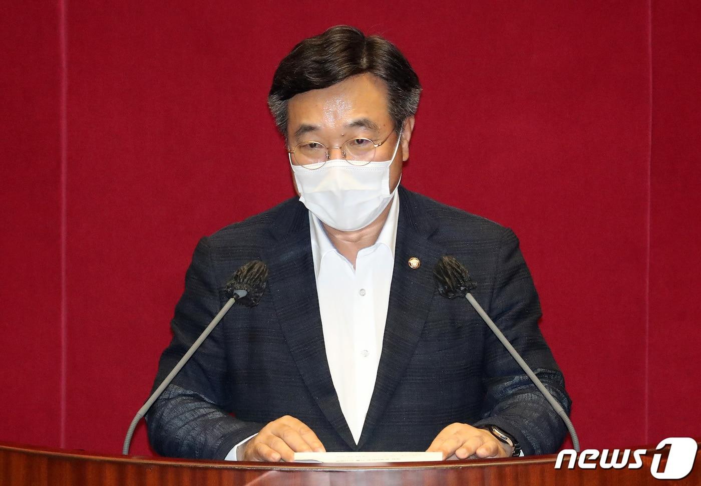 본문 이미지 - 윤호중 더불어민주당 원내대표 2021.7.23/뉴스1 ⓒ News1 이동해 기자