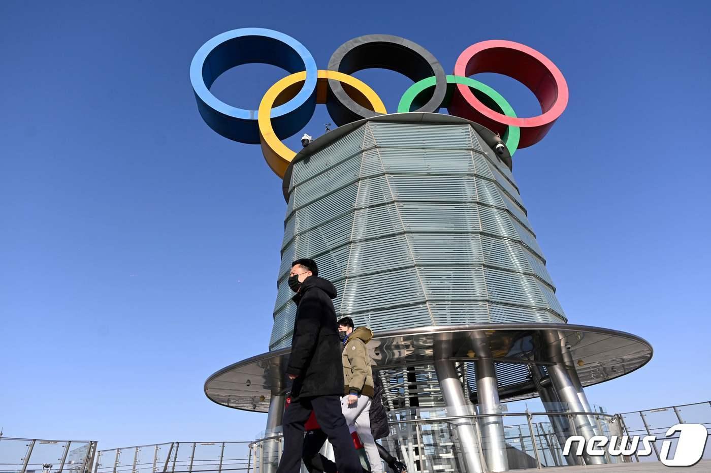 본문 이미지 - 베이징 올림픽타워. ⓒ AFP=뉴스1