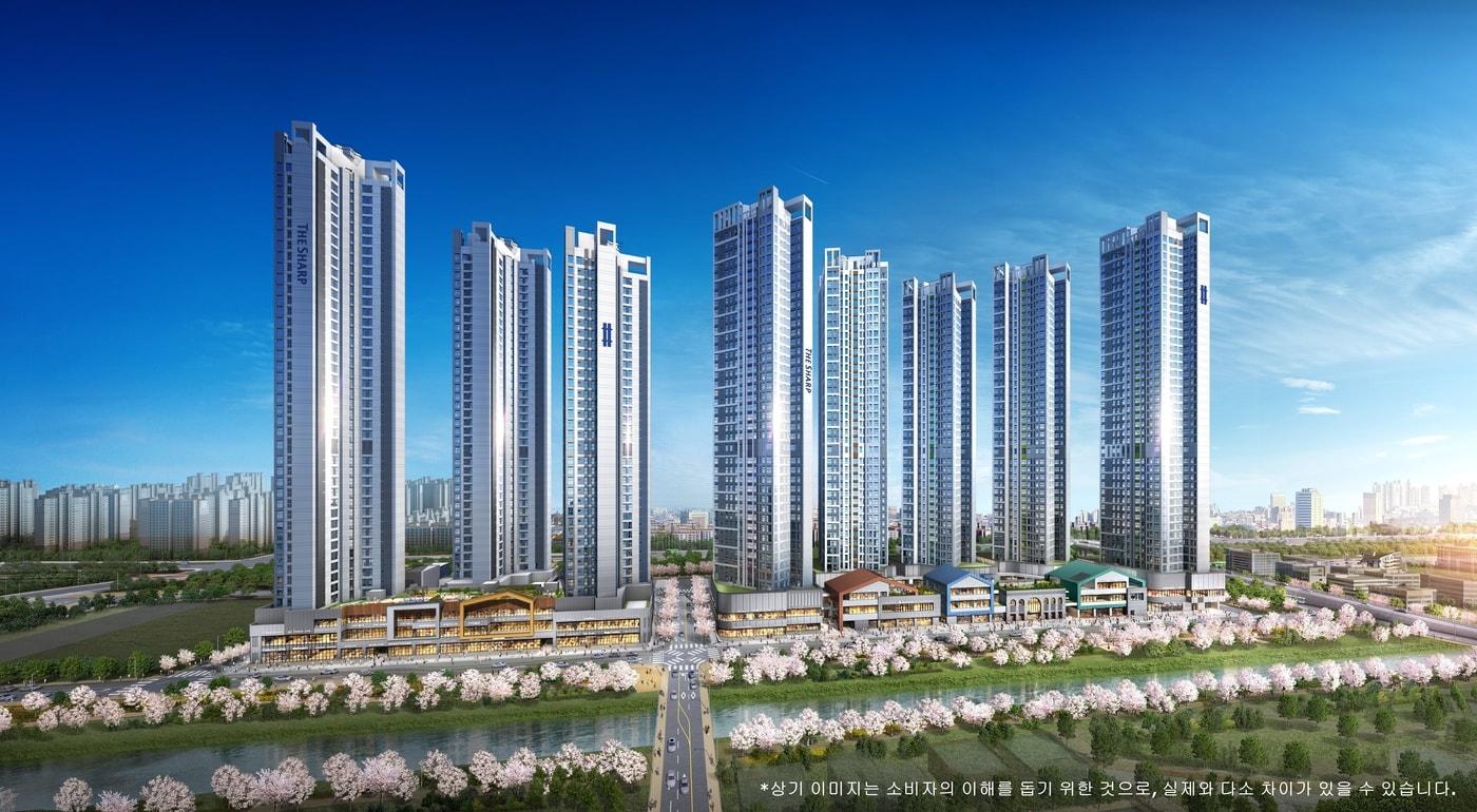 본문 이미지 - 더샵 일산엘로이 투시도.ⓒ 뉴스1