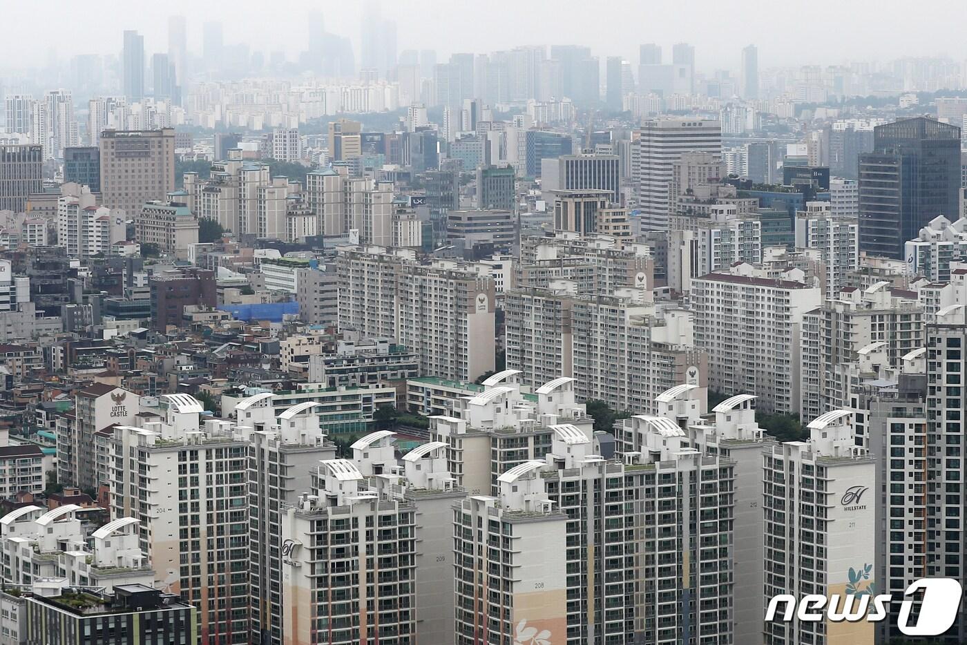 서울 시내 아파트 단지 모습.ⓒ News1 민경석 기자