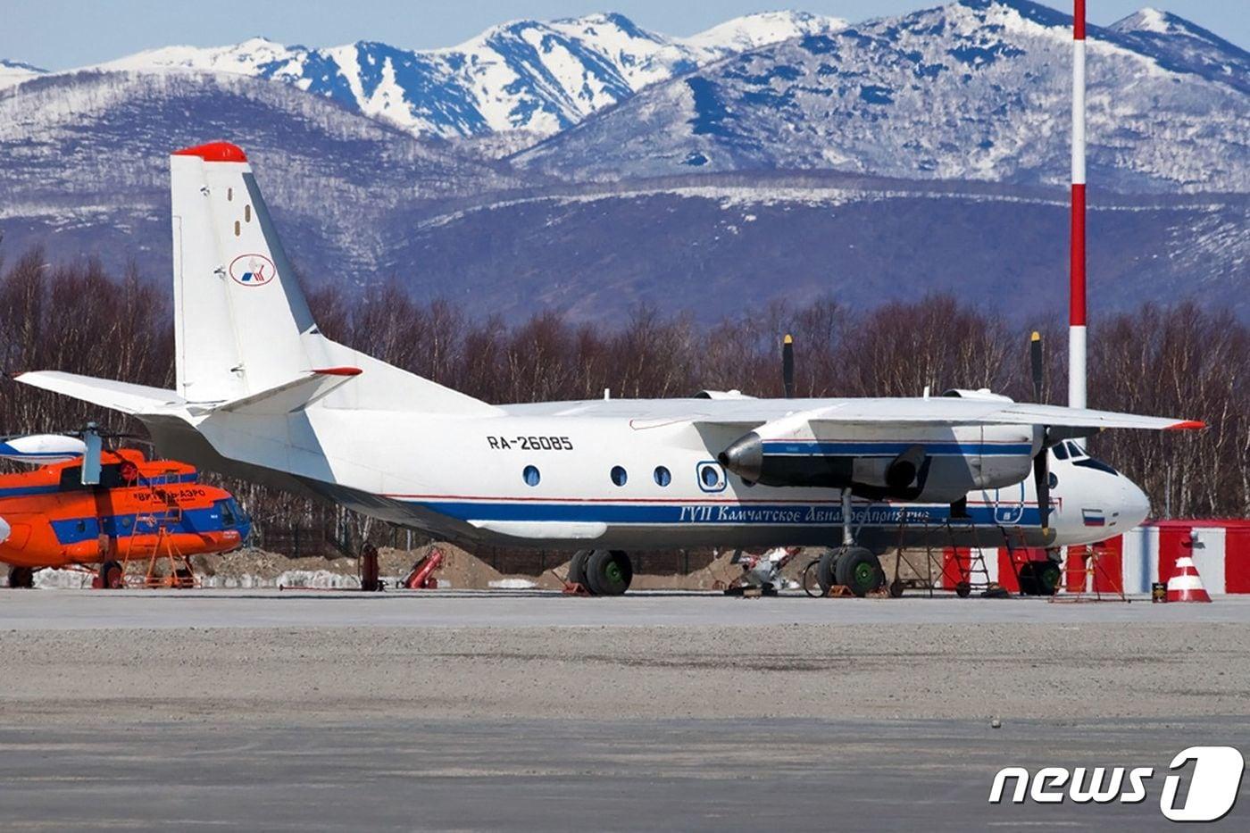 본문 이미지 - 러시아 항공기 AN-26. (사진은 기사 내용과 무관함) AFP=뉴스1