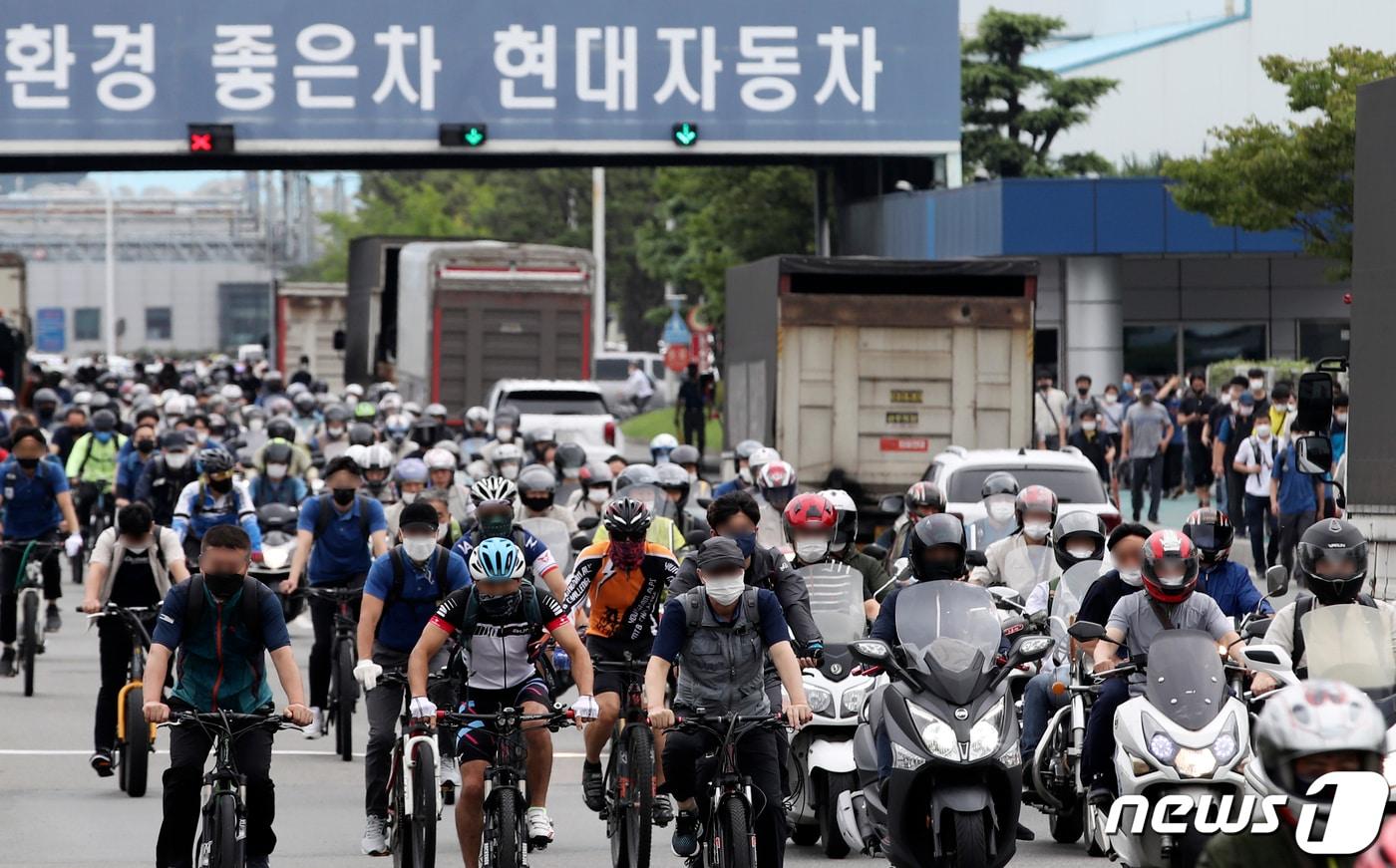 현대자동차 울산공장 명촌정문. /뉴스1 DB ⓒ News1 윤일지 기자