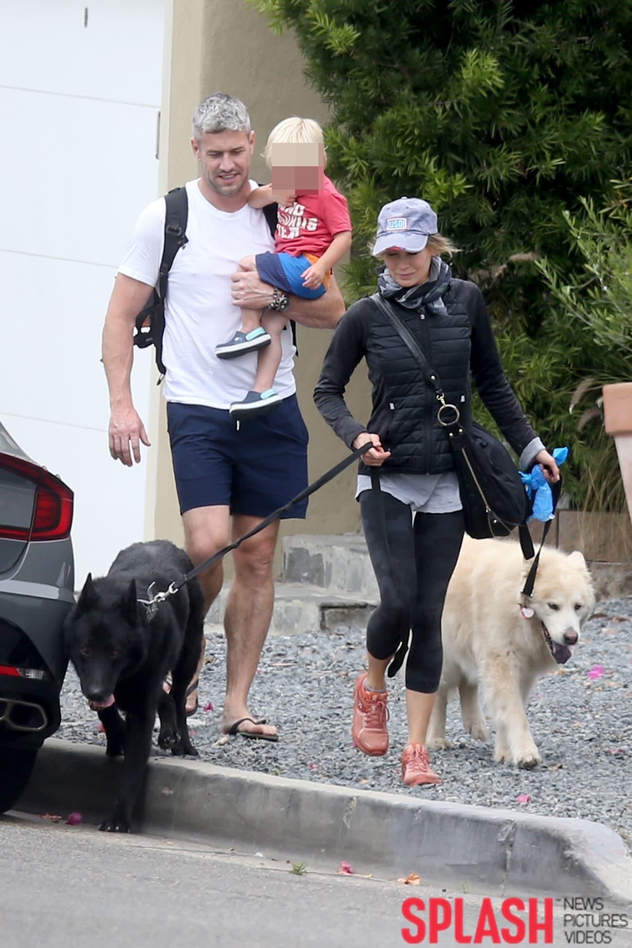 본문 이미지 - 르네 젤위거, 앤트 안스테드/사진 = Splash News 제공 ⓒ 뉴스1