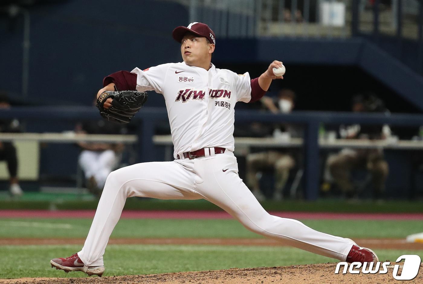 본문 이미지 - 키움 히어로즈 이승호. 2021.7.8/뉴스1 ⓒ News1 임세영 기자
