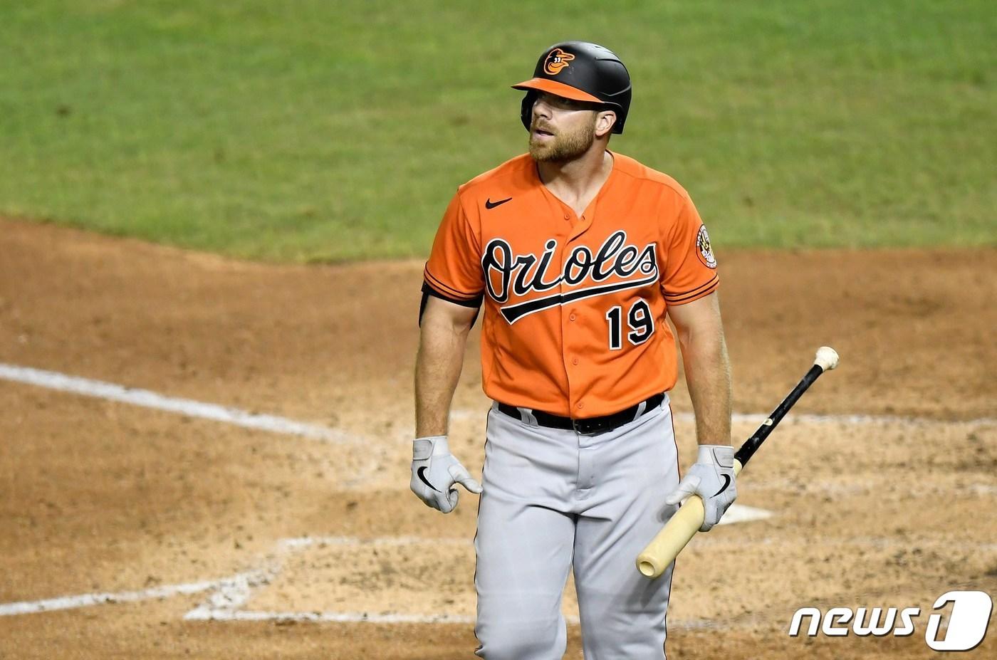 크리스 데이비스가 은퇴했다. ⓒ AFP=뉴스1