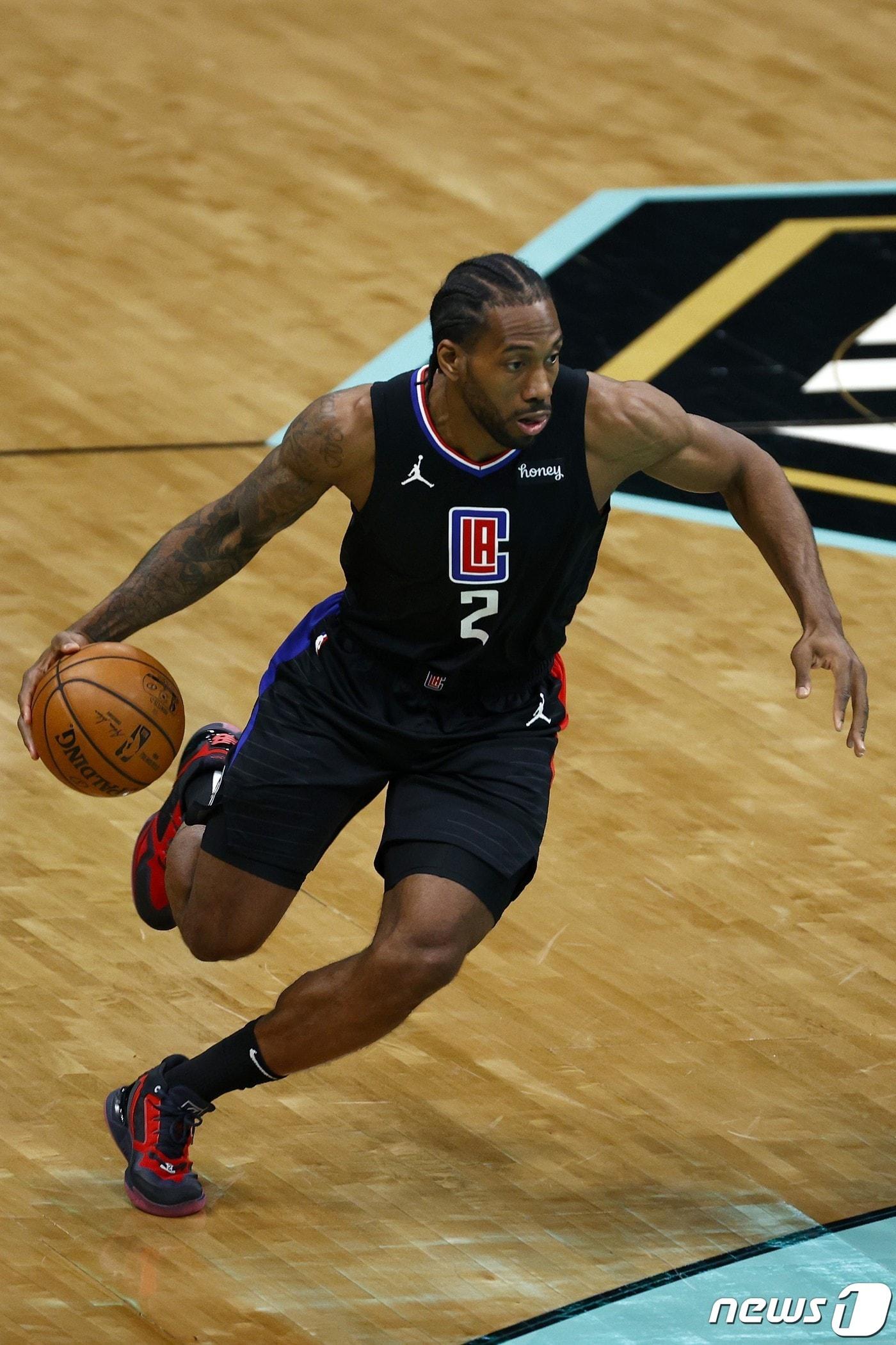 본문 이미지 - LA 클리퍼스 카와이 레너드. ⓒ AFP=뉴스1