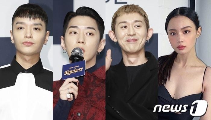 본문 이미지 - 사이먼 도미닉, 그레이, 코드 쿤스트, 이하이(왼쪽부터)/뉴스1DB, 이하이 SNS ⓒ 뉴스1