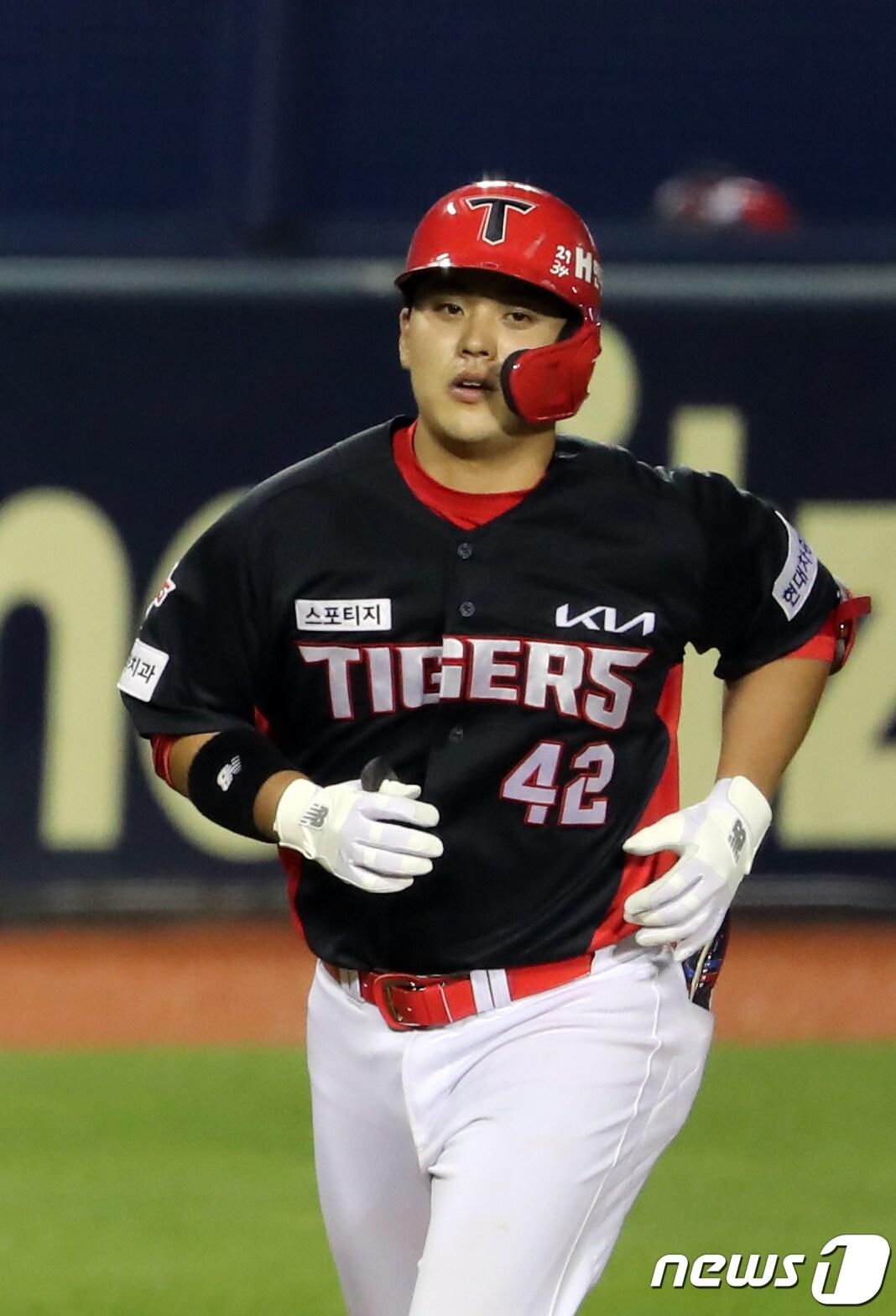 본문 이미지 - KIA 타이거즈 포수 한승택. /뉴스1 DB ⓒ News1 황기선 기자