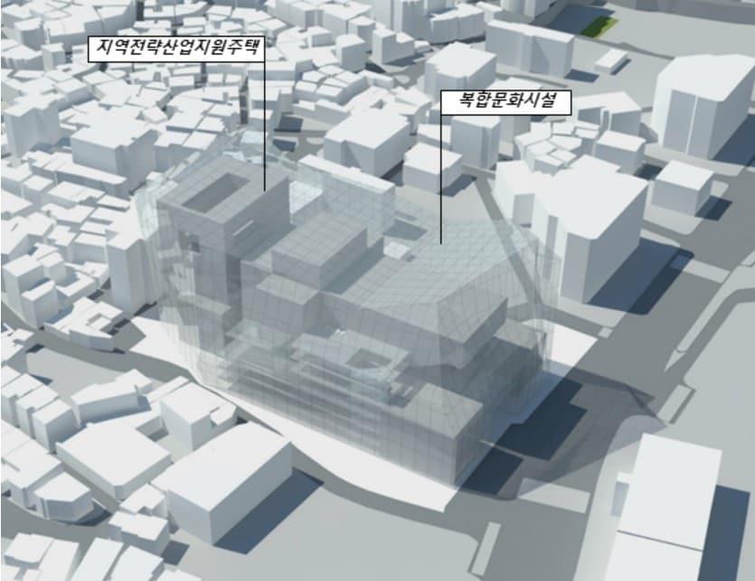 본문 이미지 - 서울역 인근 용산서계지구 일자리 연계형 지원주택 조감도 /국토교통부 제공ⓒ 뉴스1