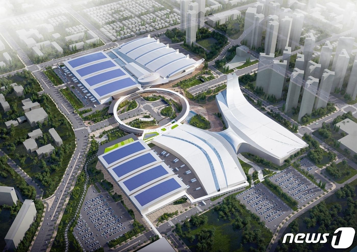 킨텍스 제3전시장 건립 조감도. (킨텍스 제공)ⓒ 뉴스1