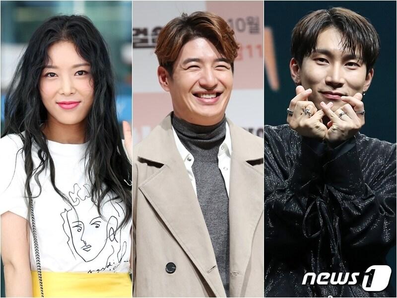 본문 이미지 - 유빈 손호영 서은광 ⓒ 뉴스1