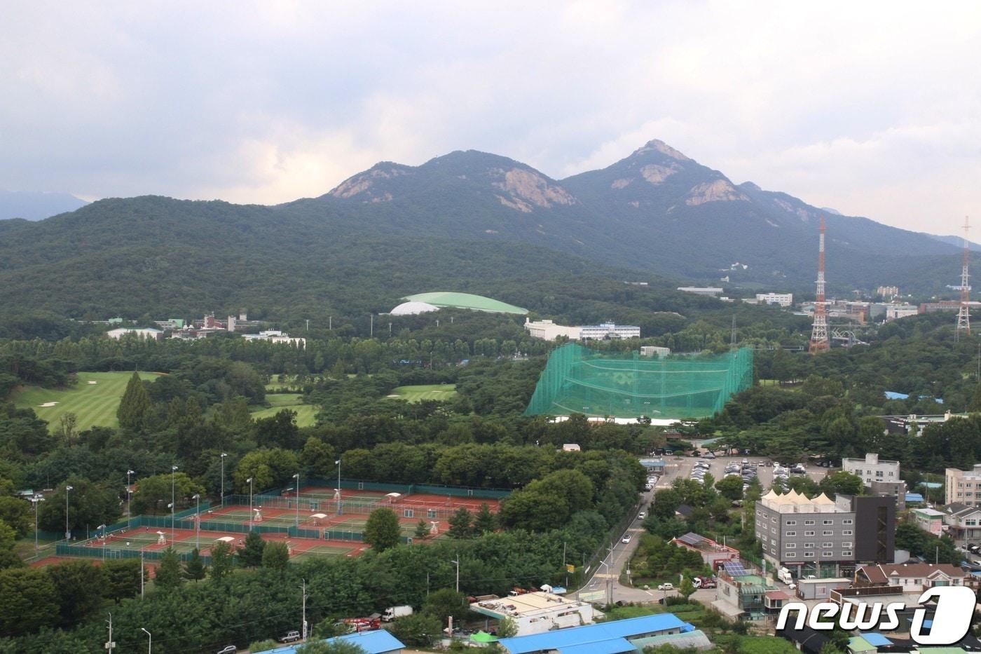 본문 이미지 - 서울 노원구 태릉골프장과 일대 부지의 모습. 뉴스1 ⓒ News1 서한샘 기자