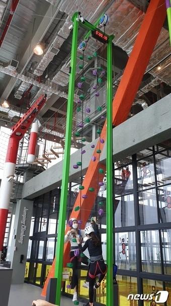 본문 이미지 - 대전신세계 7층 스포츠몬스터 21.08.25/뉴스1 ⓒ 뉴스1 이비슬 기자