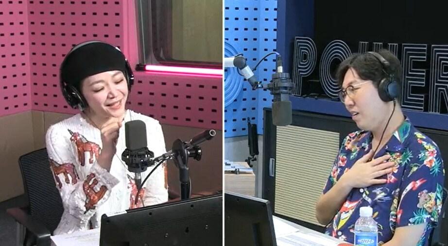 본문 이미지 - SBS 파워FM '김영철의 파워FM' 보이는 라디오 화면 갈무리 ⓒ 뉴스1