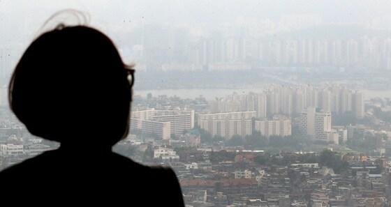 본문 이미지 - 서울 도심의 아파트 및 주택 단지. / 뉴스1 ⓒ News1 