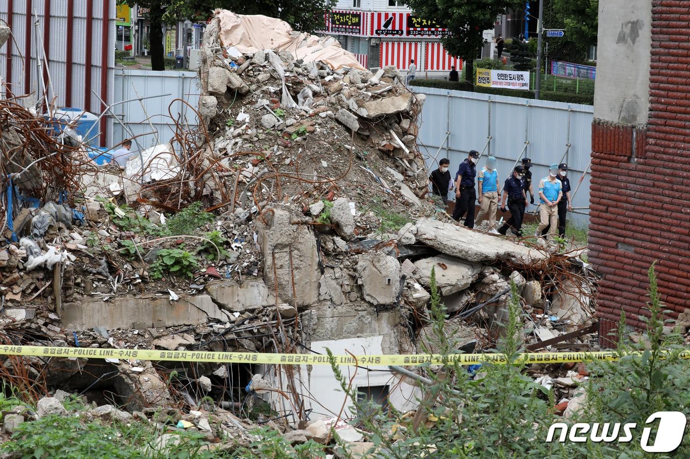본문 이미지 - 광주 동구 학동4구역 주택재개발사업 현장.2021.8.27/뉴스1 ⓒ News1