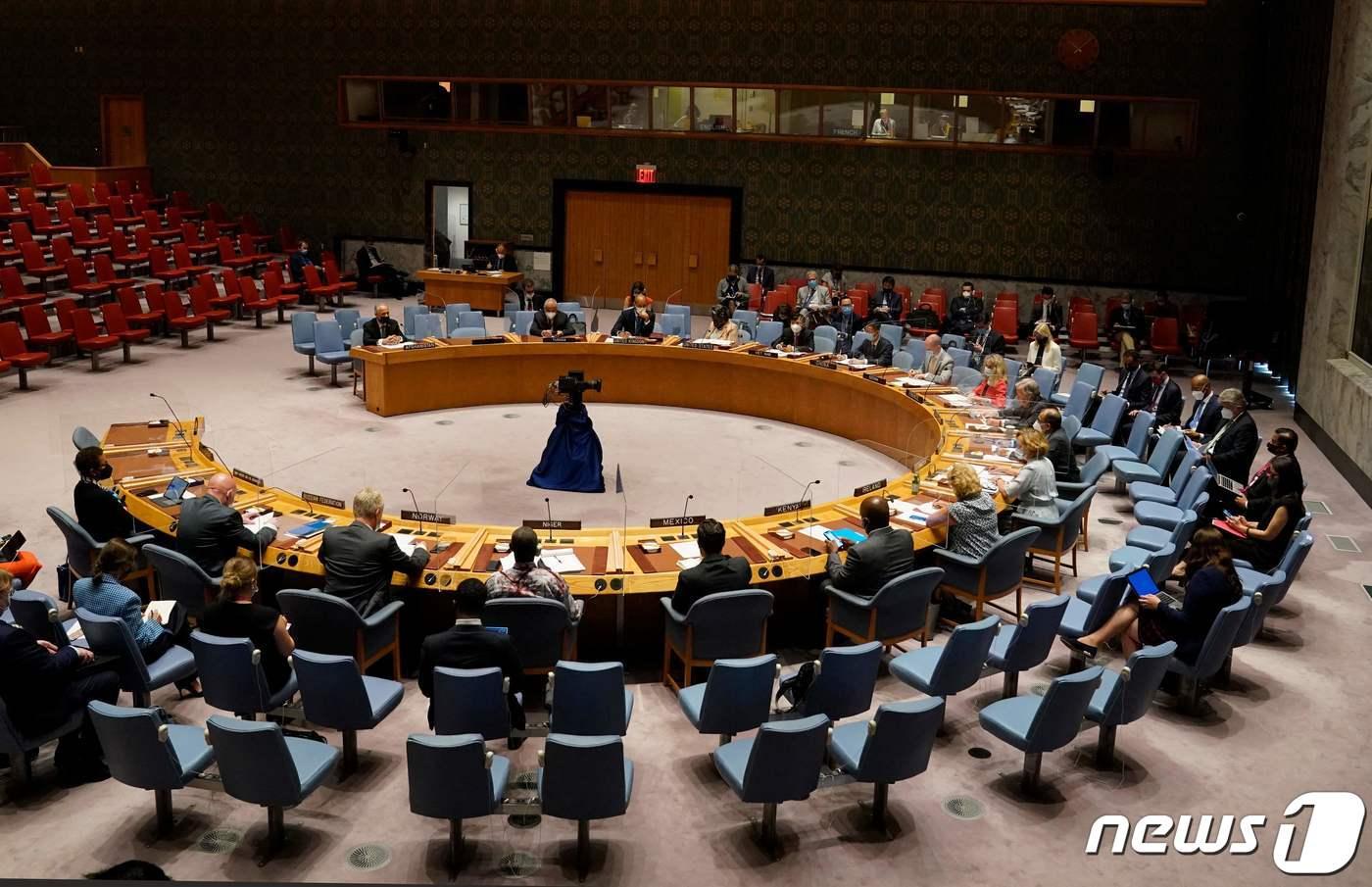 본문 이미지 - UN 안전보장이사회 상임이사국.ⓒ AFP=뉴스1 ⓒ News1 정윤영 기자