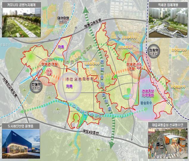 본문 이미지 - 의왕·군포·안산 신도시 위치.(제공=국토교통부)ⓒ 뉴스1