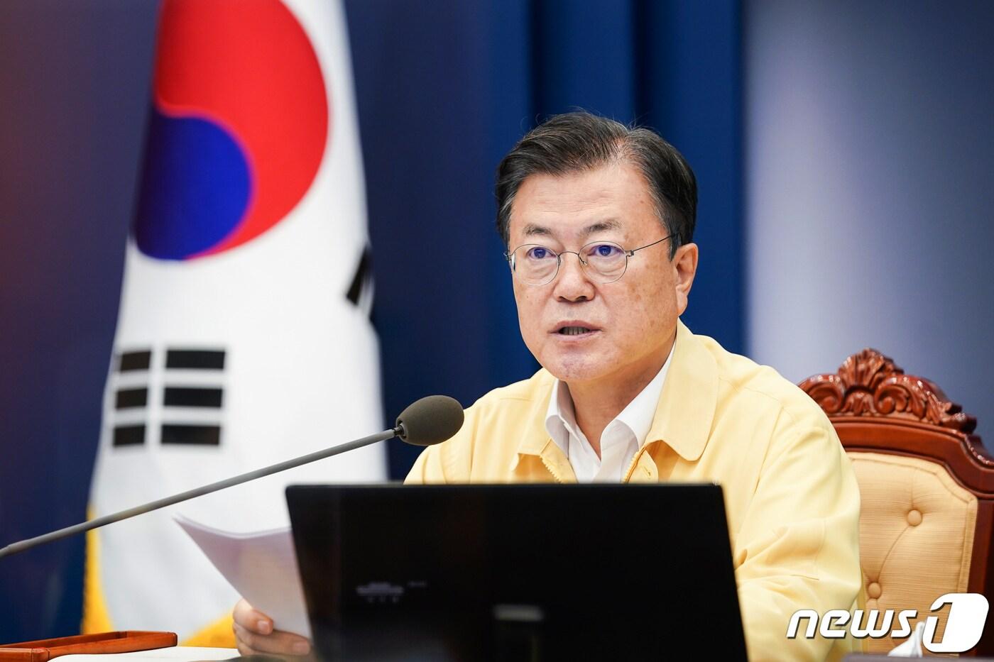 본문 이미지 - 문재인 대통령. 2021.8.30/뉴스1 ⓒ News1 유승관 기자