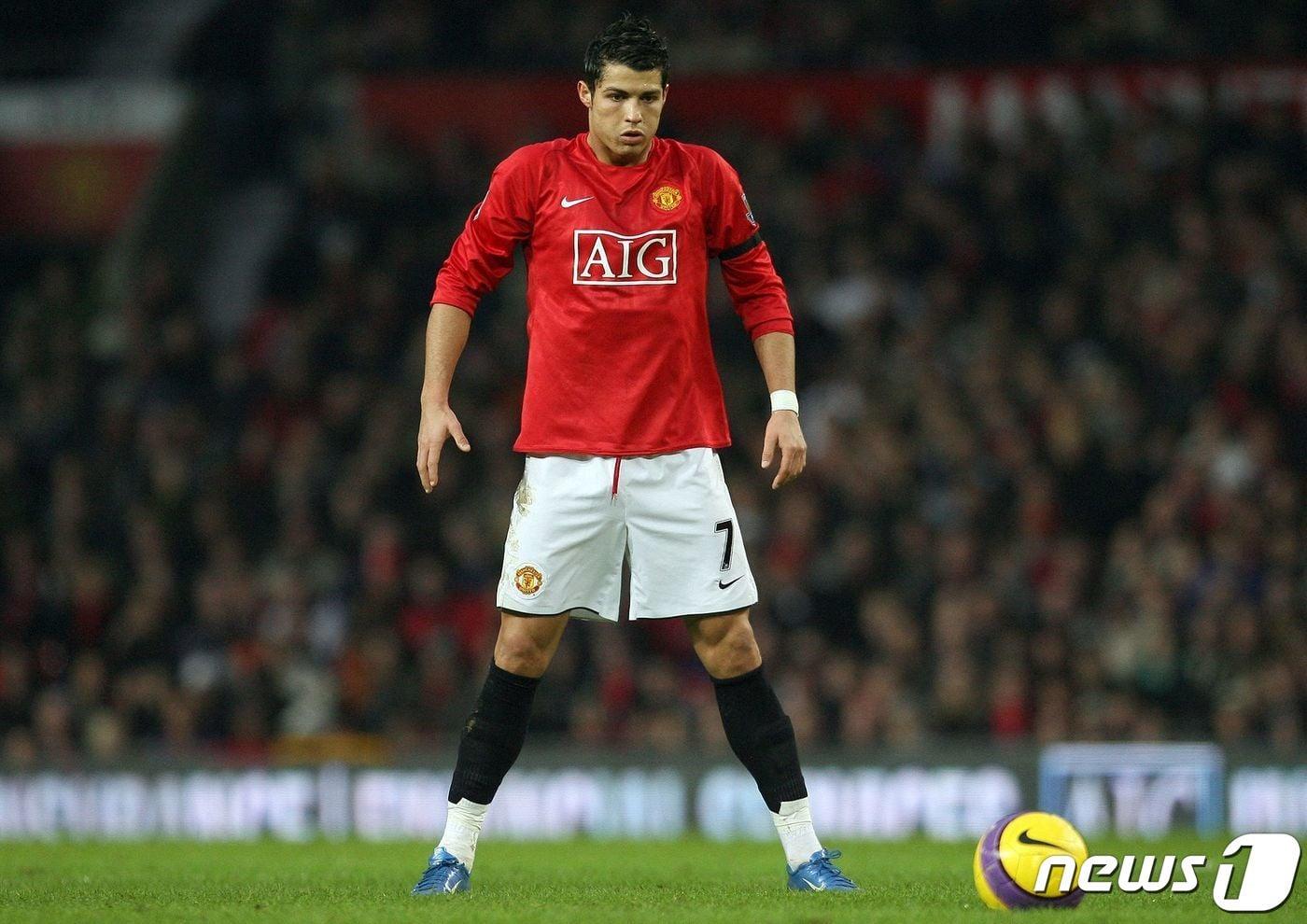 12년 만에 맨유로 복귀한 크리스티아누 호날두. ⓒ AFP=뉴스1