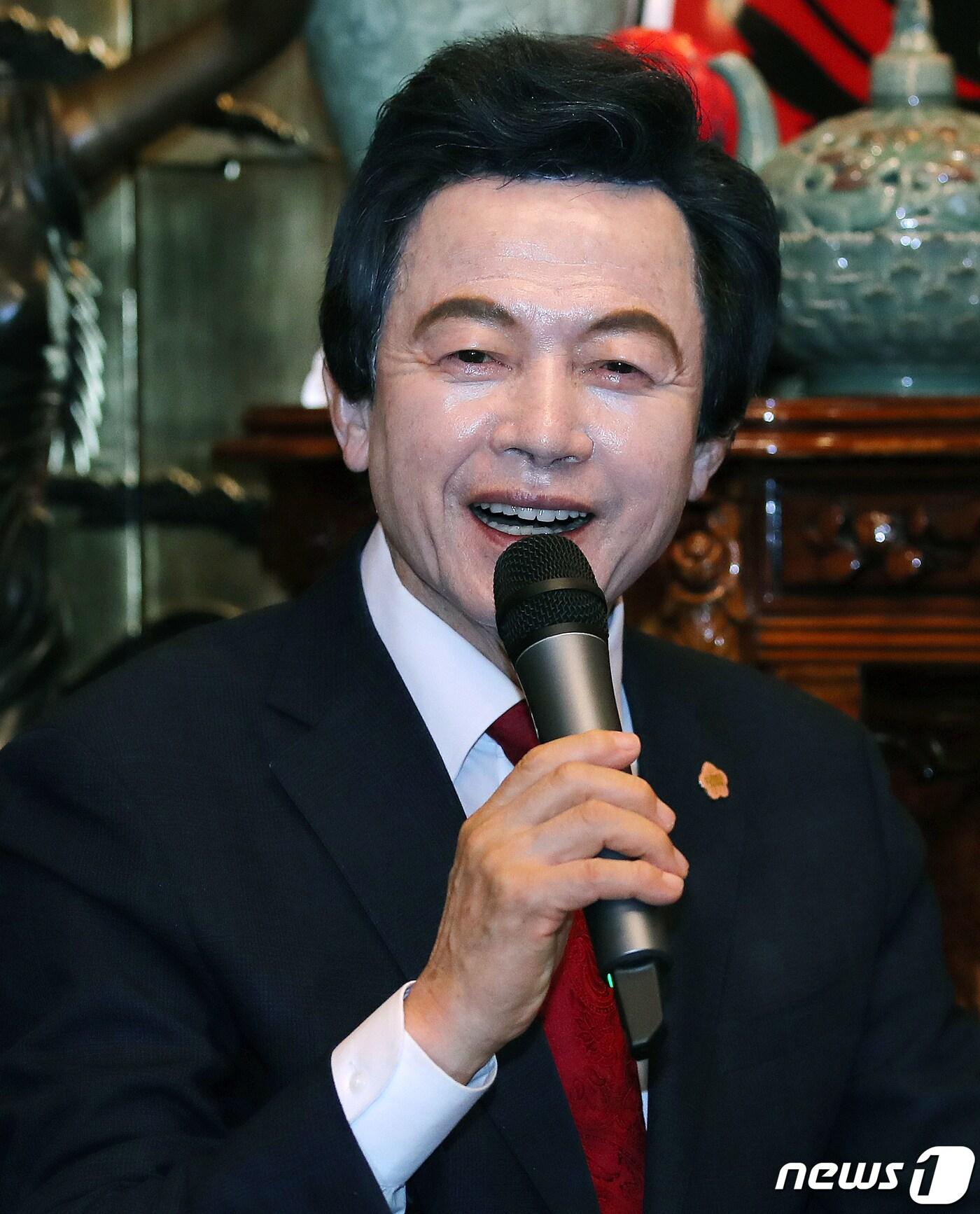 본문 이미지 - 허경영 국가혁명당 명예대표 ⓒ News1 김진환 기자