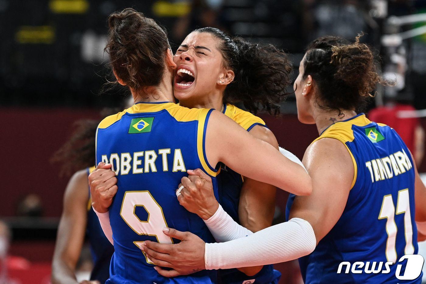 도핑 적발로 귀국조치된 브라질의 탄다라 카이세타ⓒ AFP=뉴스1