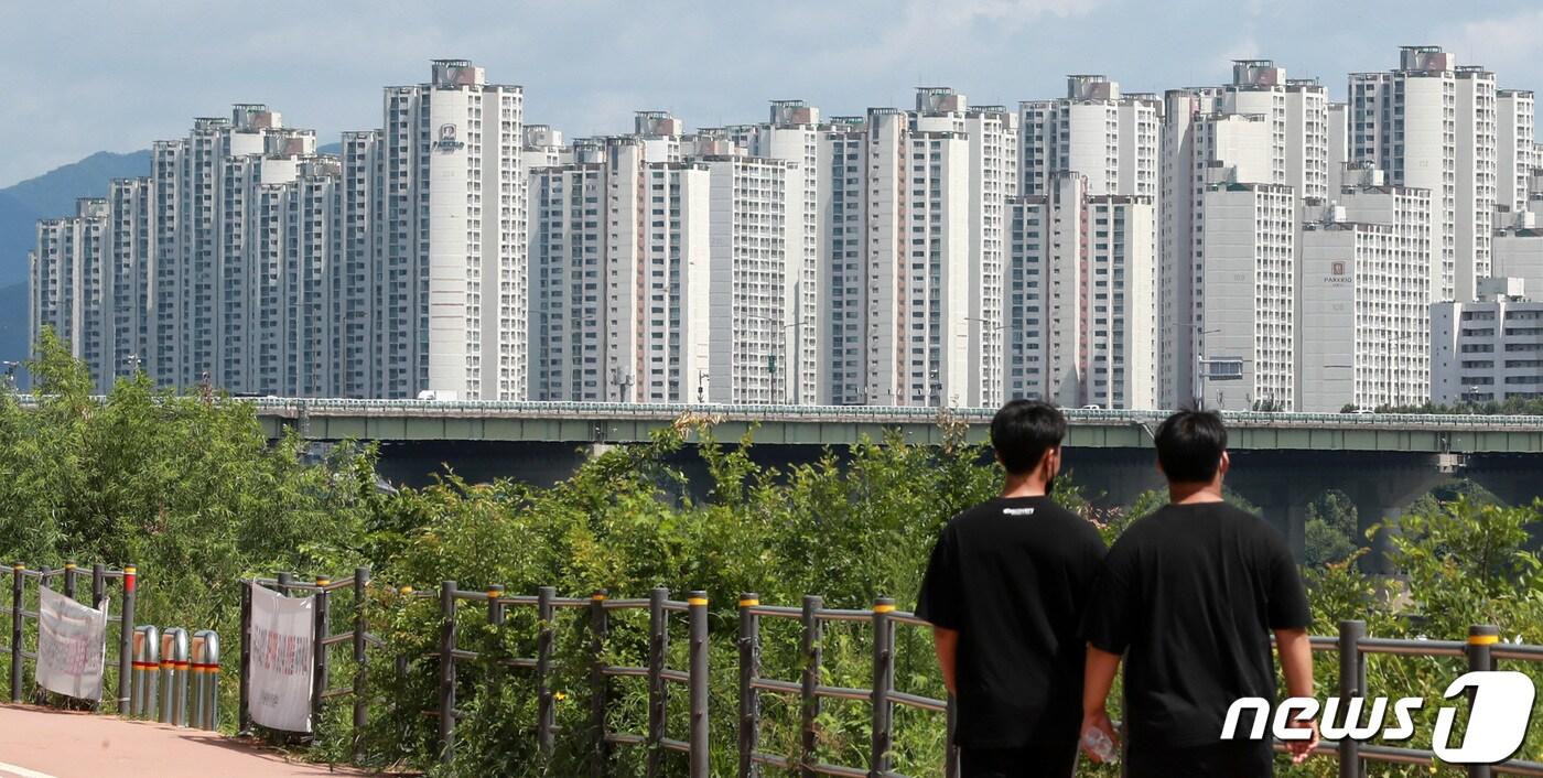 서울 송파구 잠실의 아파트 단지. (사진은 기사 내용과 무관함) / 뉴스1 ⓒ News1