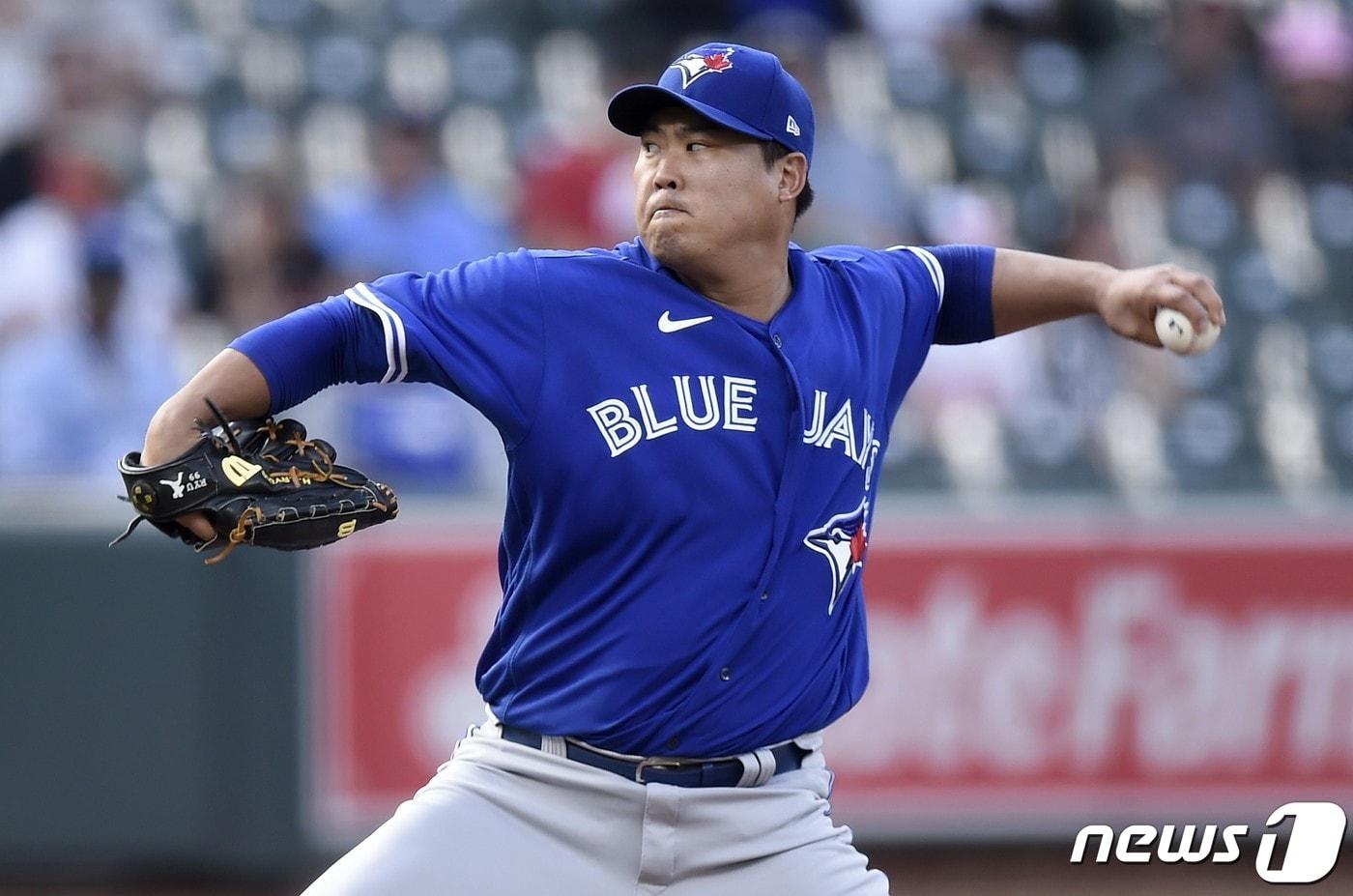토론토 블루제이스 류현진. ⓒ AFP=뉴스1
