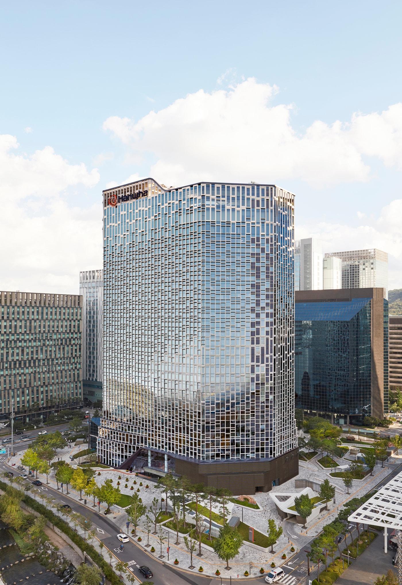 본문 이미지 - 서울 장교동 한화빌딩 전경 ⓒ News1 문창석 기자