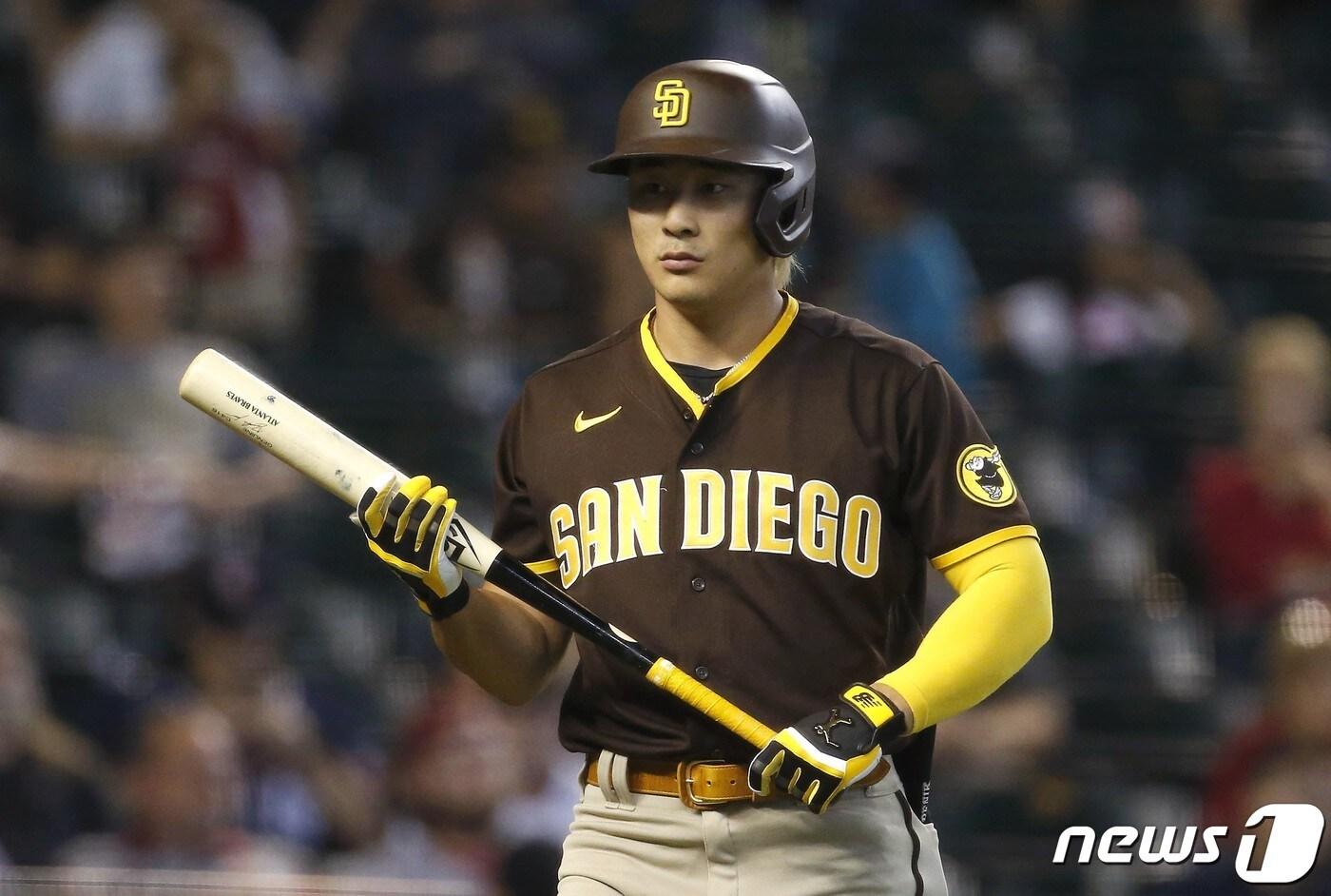 본문 이미지 - 샌디에이고 김하성.ⓒ AFP=뉴스1