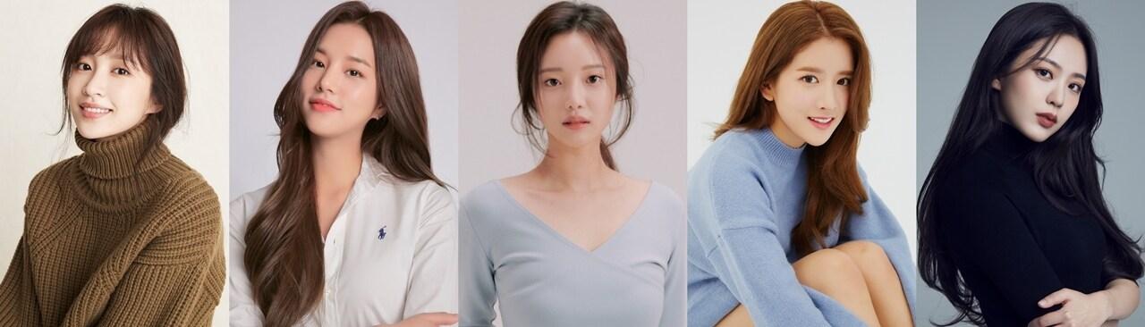 본문 이미지 - (왼쪽부터) 안희연, 솔빈, 한소은, 엑시, 그린 ⓒ 뉴스1