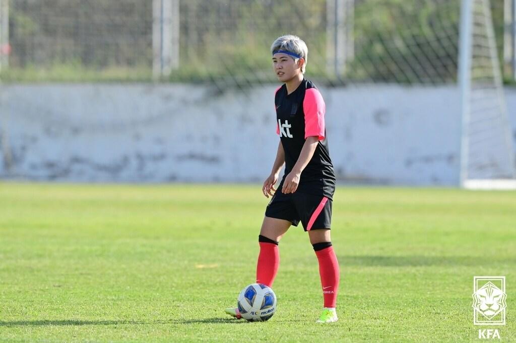 본문 이미지 - 한국 여자축구 대표팀의 지소연(대한축구협회 제공)ⓒ 뉴스1