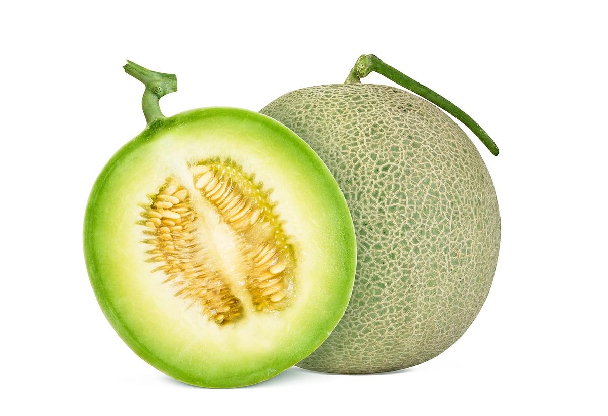 본문 이미지 - 반으로 자른 머스크 멜론. 이미지투데이 제공