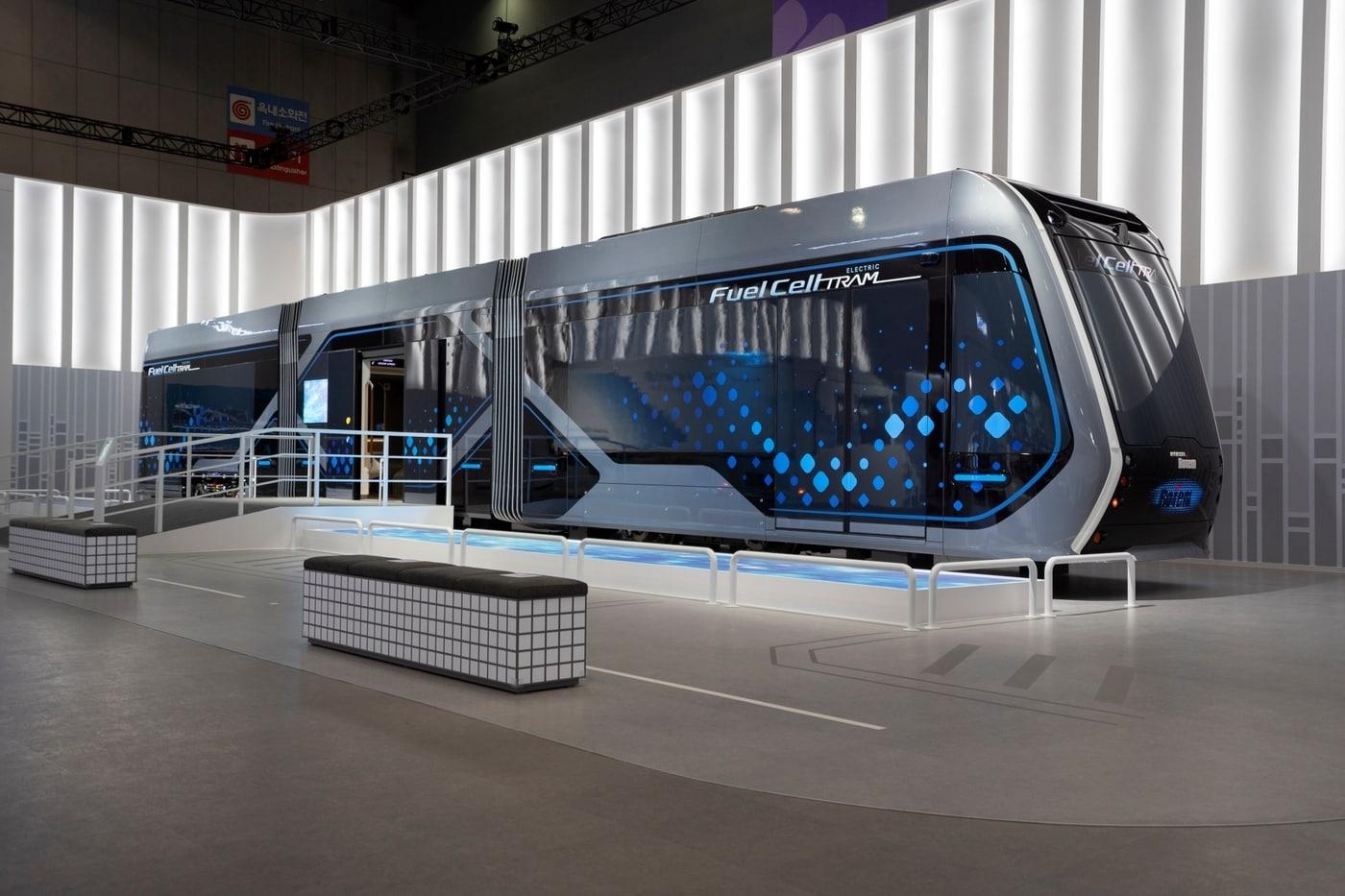 수소트램 콘셉트전동차(현대로템 제공)ⓒ News1