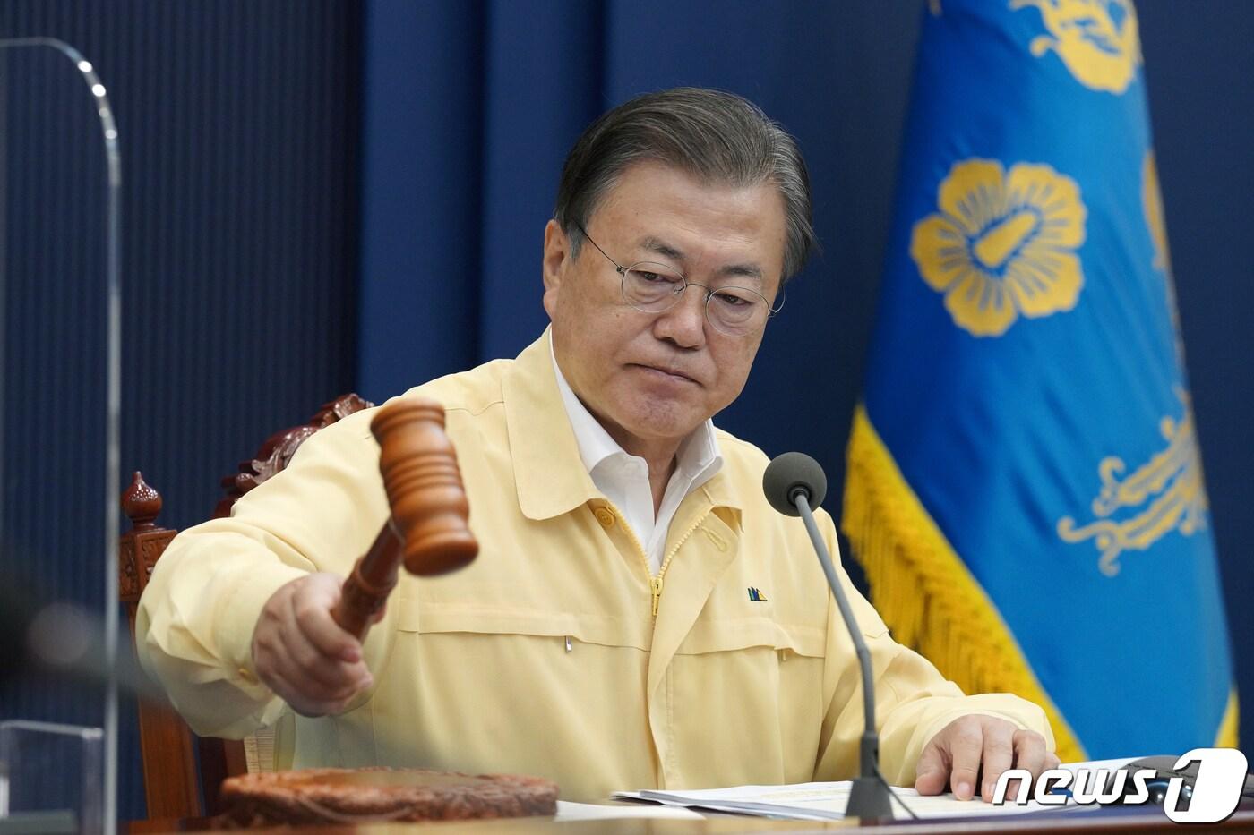 본문 이미지 - 문재인 대통령. 2021.9.28/뉴스1 ⓒ News1 이광호 기자
