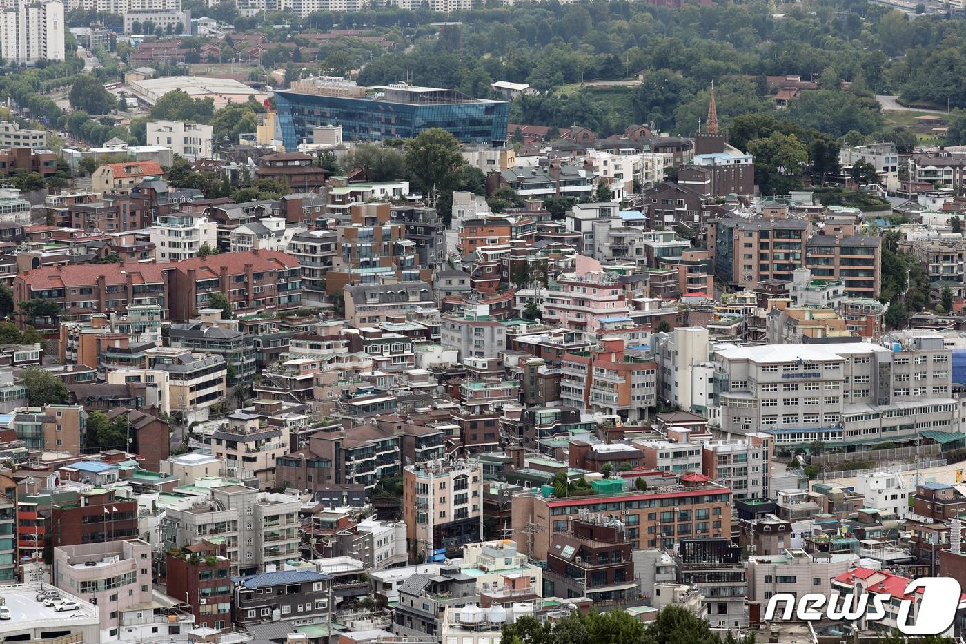 서울시내 빌라촌의 모습. 뉴스1 ⓒ News1 황기선 기자