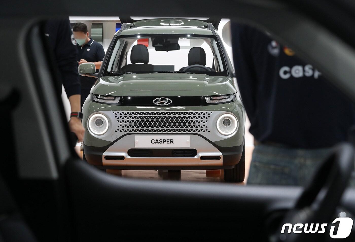 현대차의 '캐스퍼'. ⓒ News1 이동해 기자