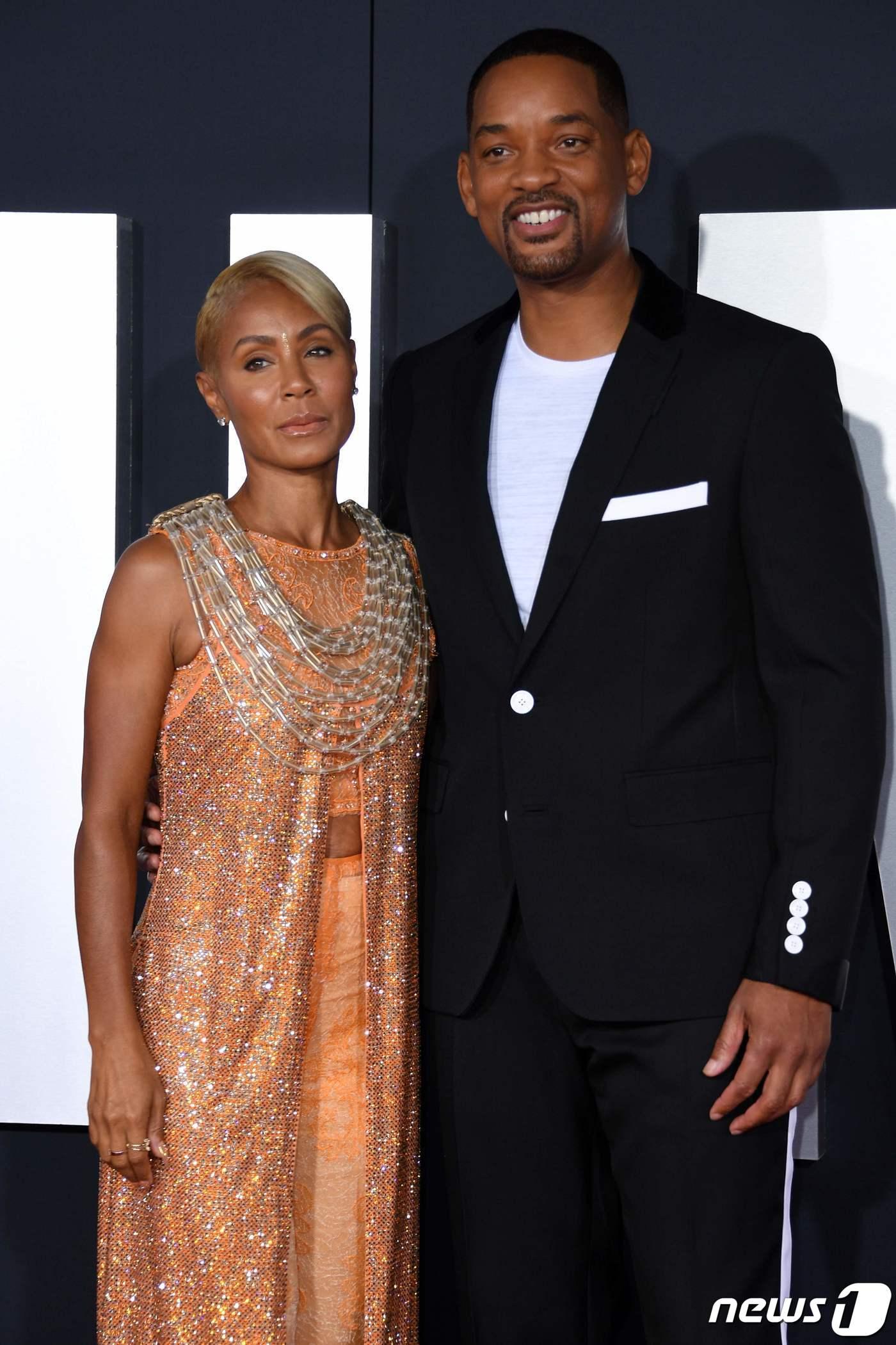 본문 이미지 - 제이다 핀켓 스미스, 윌 스미스 ⓒ AFP=뉴스1