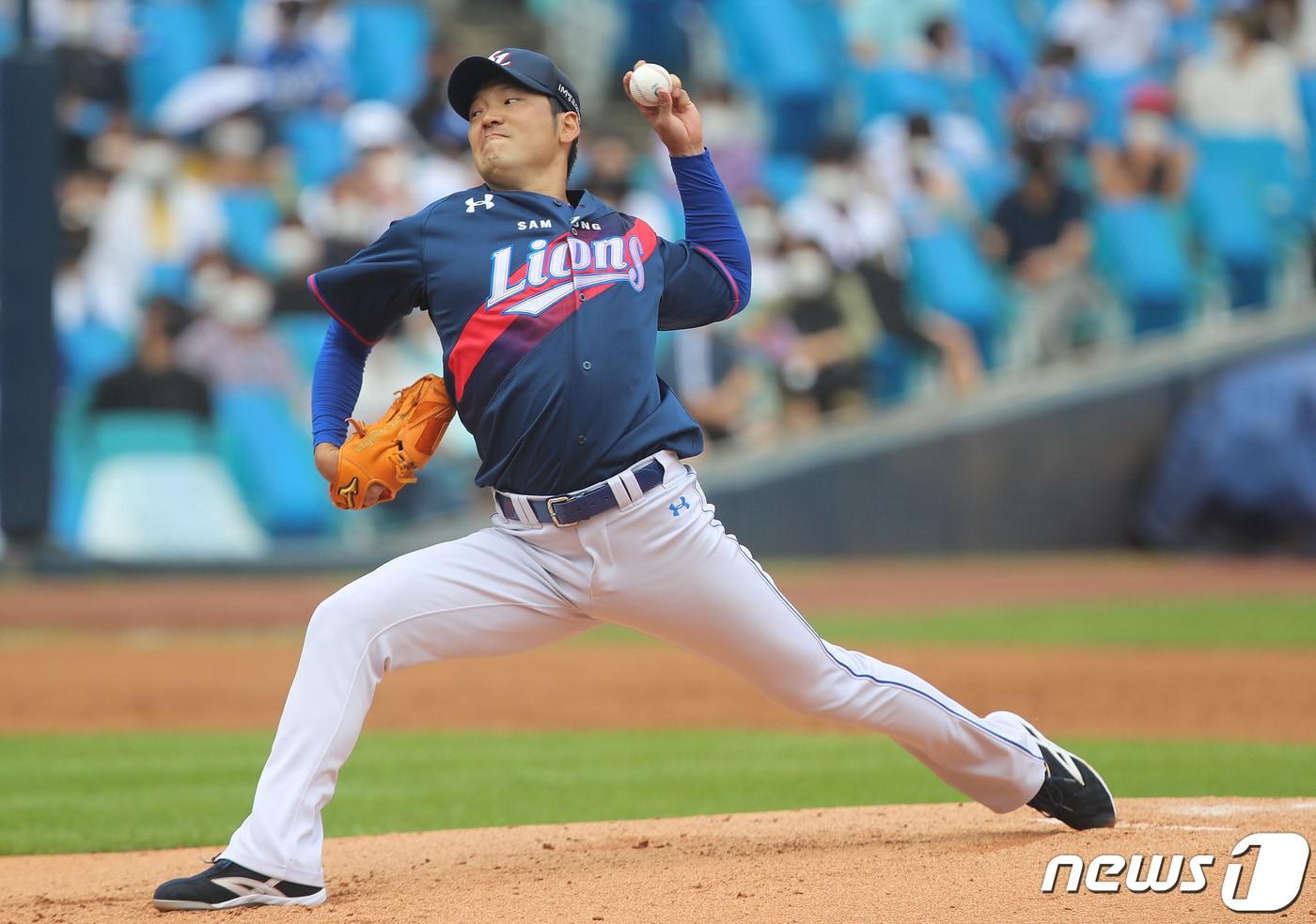 삼성 라이온즈 백정현. (뉴스1 DB) /뉴스1 ⓒ News1 공정식 기자